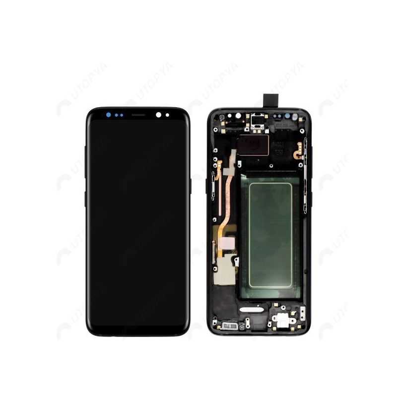 Ecran Complet Noir Galaxy S8 (G950F) (ReLife)