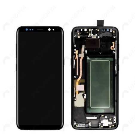 Ecran Complet Noir Galaxy S8 (G950F) (ReLife)