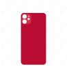 Vitre Arrière Rouge iPhone 11 (Large Hole)