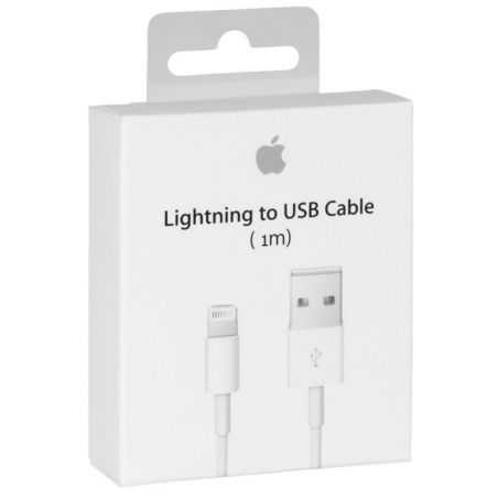 Apple MQUE2 - Câble Lightning Original - 1m - Blanc (Blister)