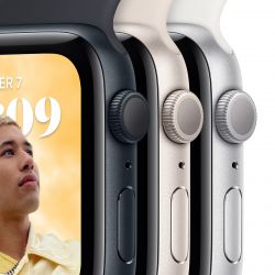 Apple Watch SE GPS (2022) Silver