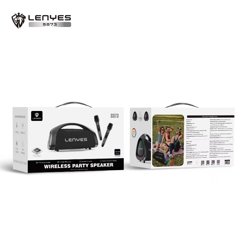 Enceinte Bluetooth LENYES S873 – Puissance 400W