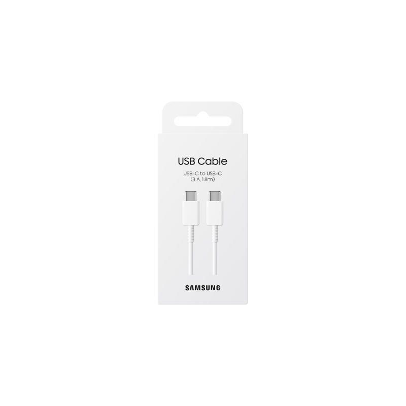SAMSUNG FASTCHARGE CABLE USB-C/USB-C 25W (3A) 1.8M WHITE (EP-DX310JWEGEU)