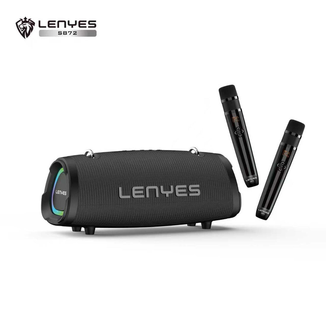Enceinte Bluetooth Lenyes S872 — 160W avec 2 Micros Inclus