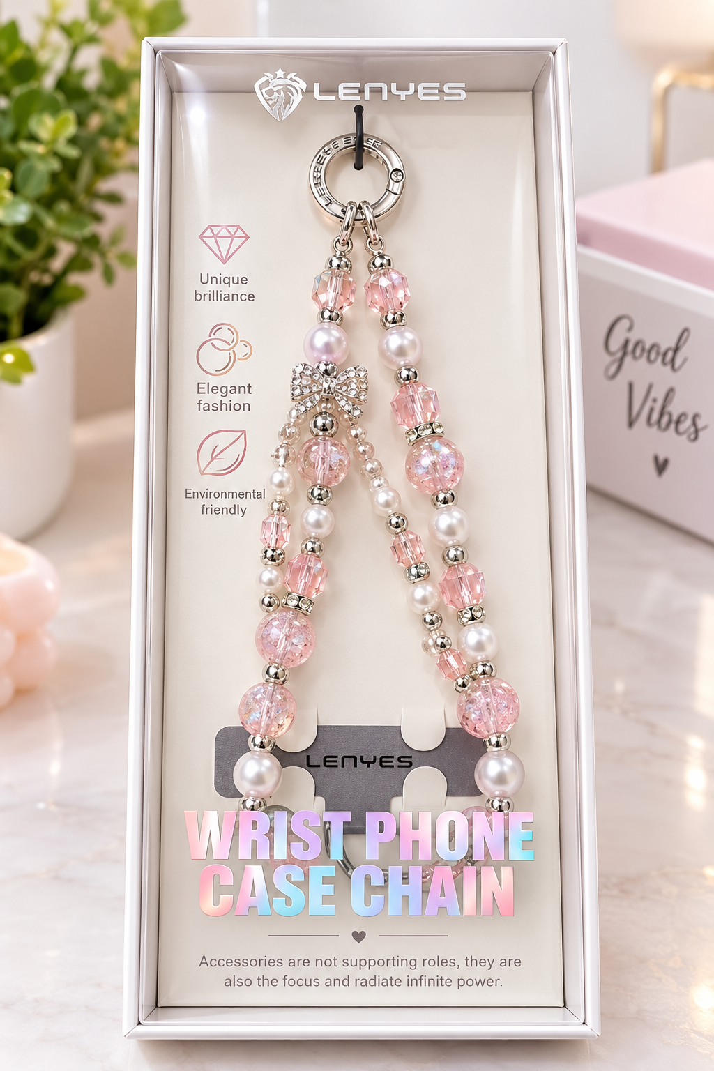 Lenyes - Wrist Phone Case Chain