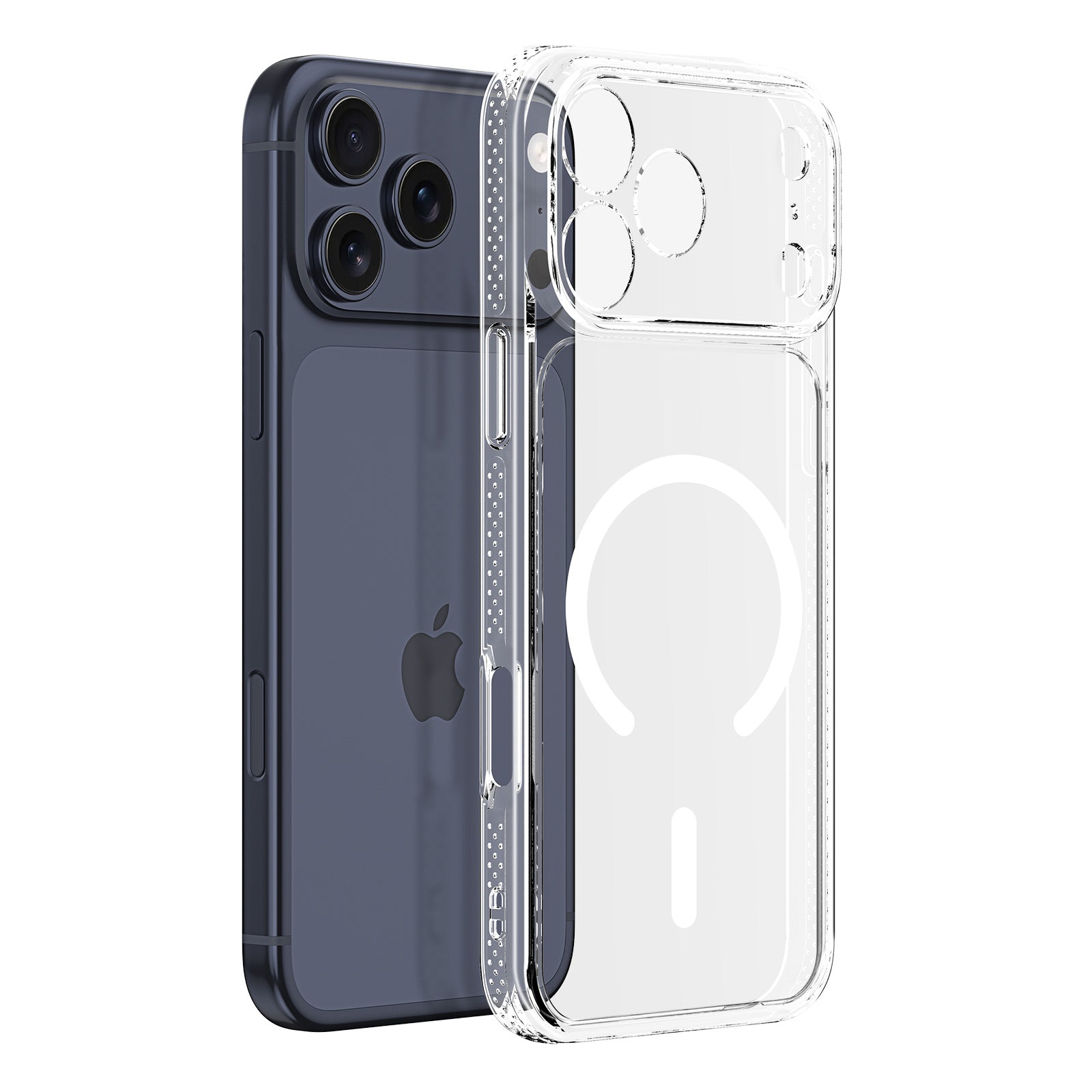 Coque Clin Mag Series Transparente avec MagSafe – iPhone 17 Pro Max