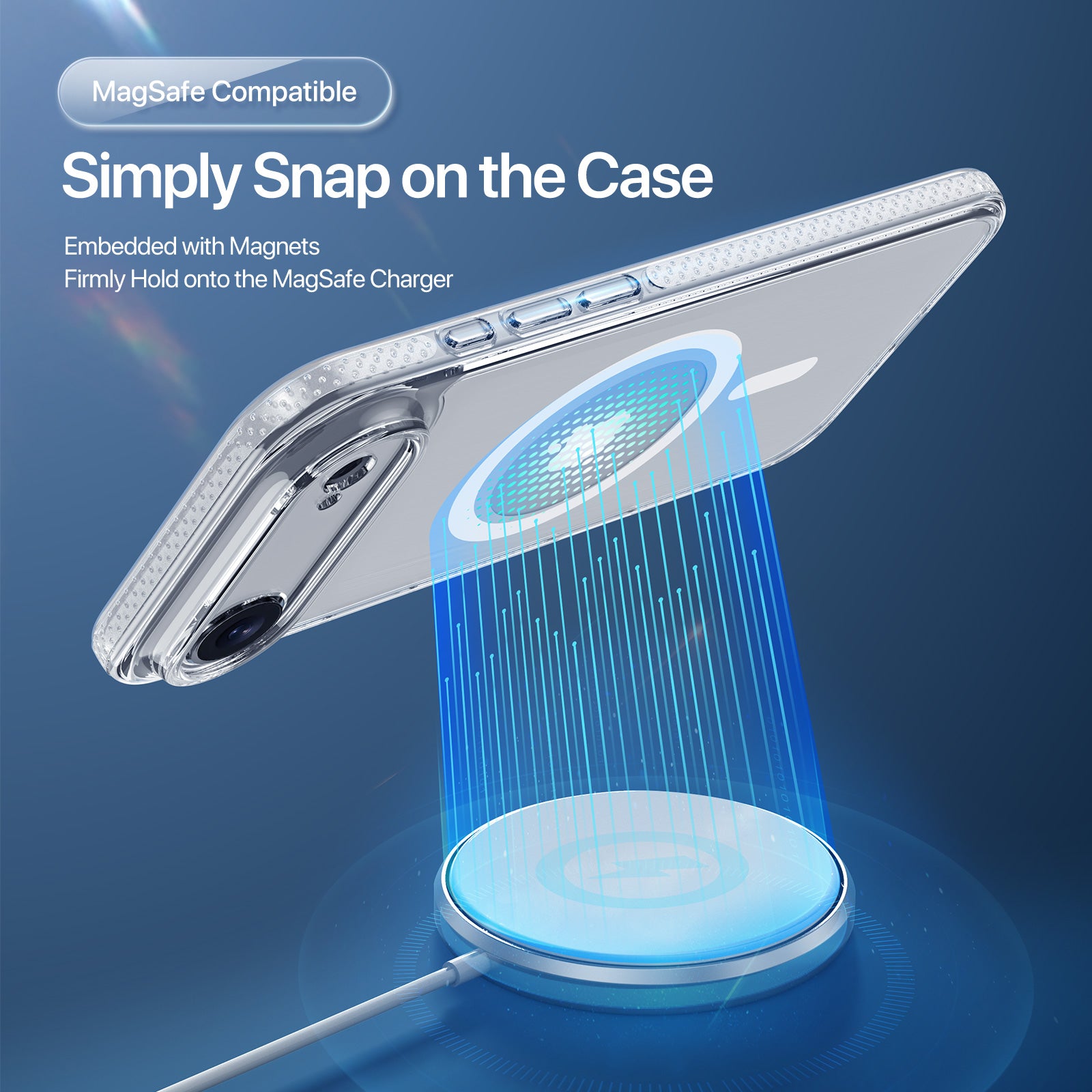 Coque Clin Mag Series Clear Case with MagSafe – iPhone 17 Air