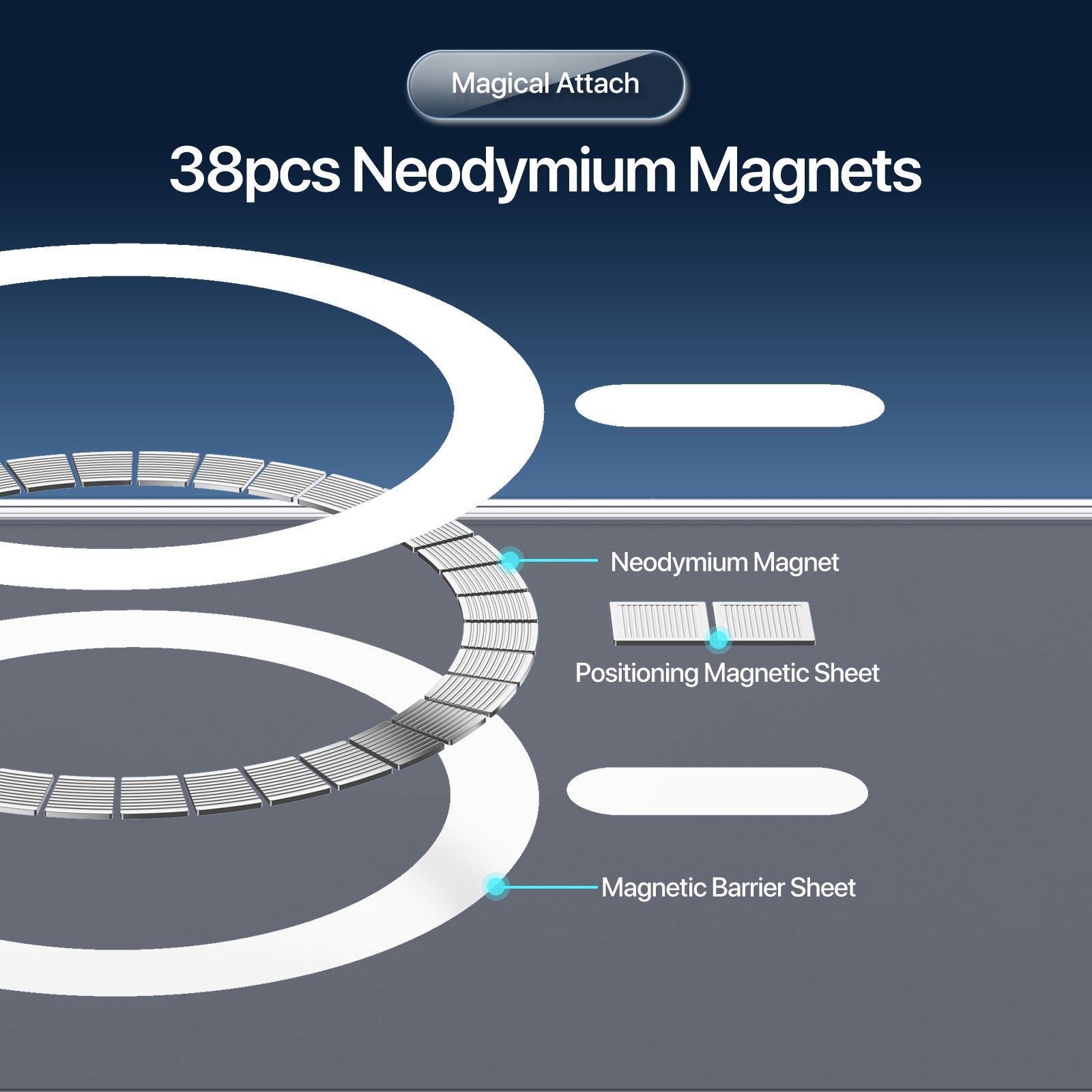 Coque Clin Mag Series Clear Case with MagSafe – iPhone 17 Air