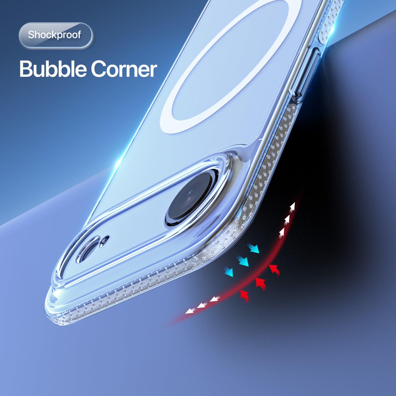 Coque Clin Mag Series Clear Case with MagSafe – iPhone 17 Air