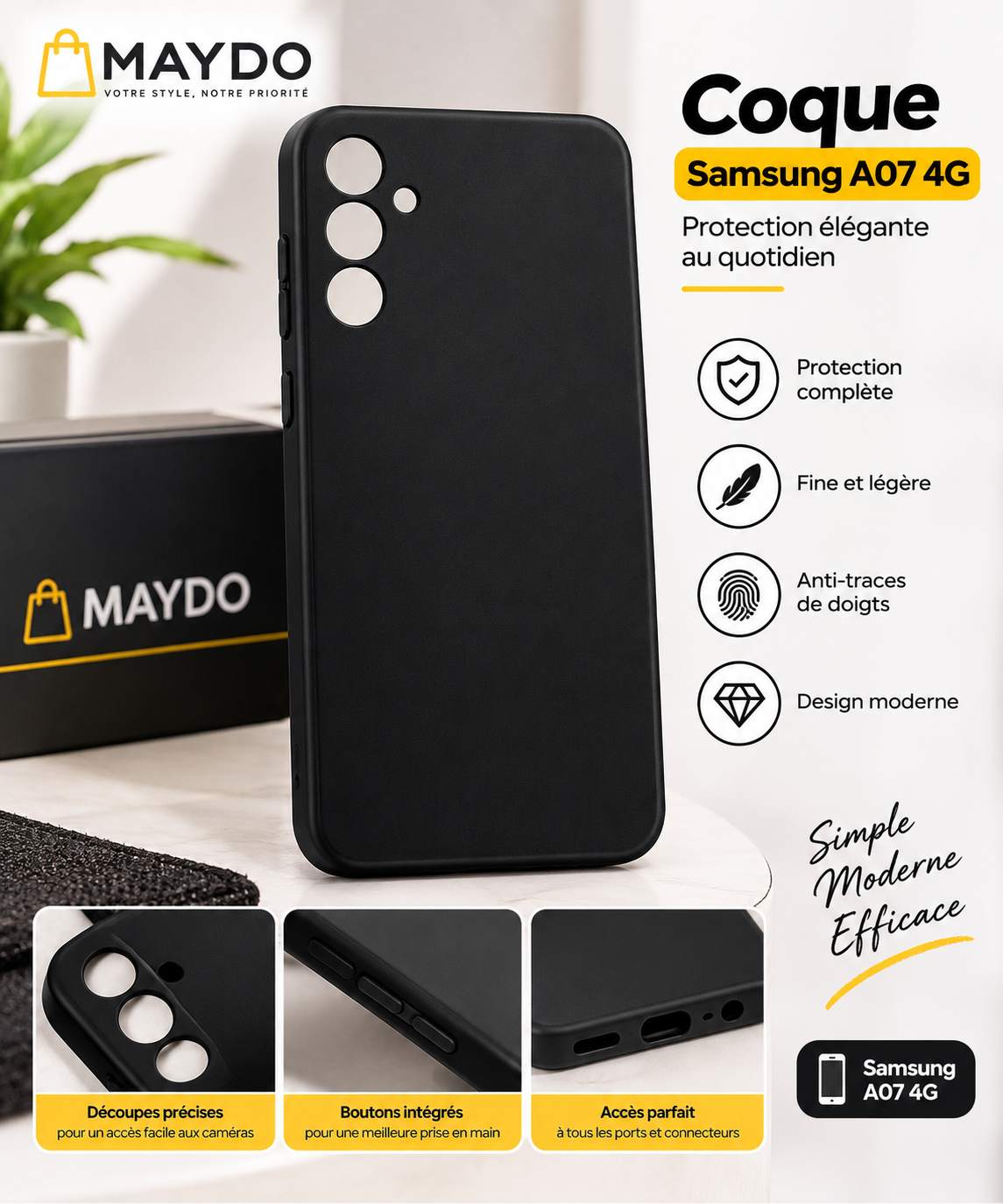 COQUE  SAM A07 4G