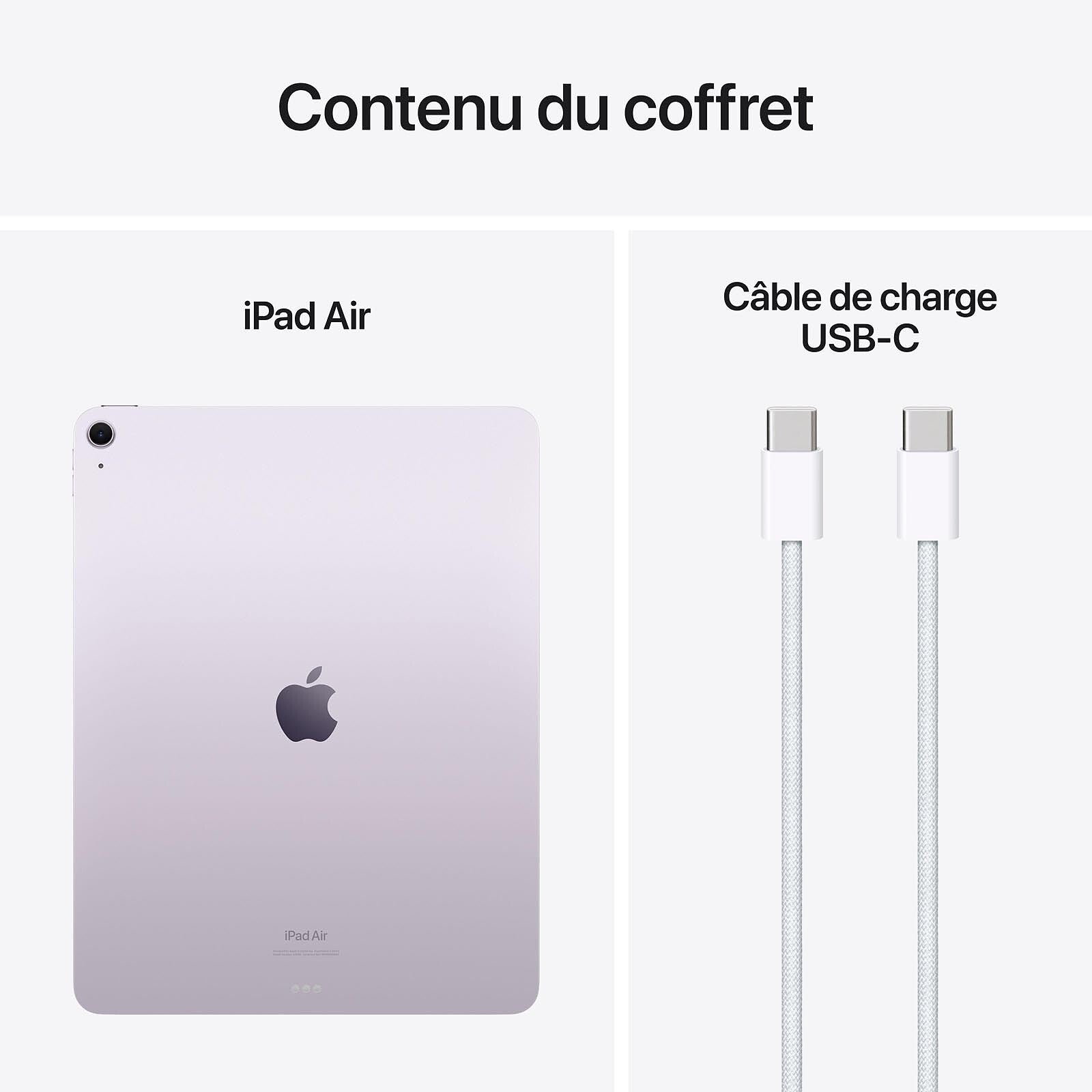 Apple iPad Air M2 13 pouces (2024) Wi-Fi 128 Go