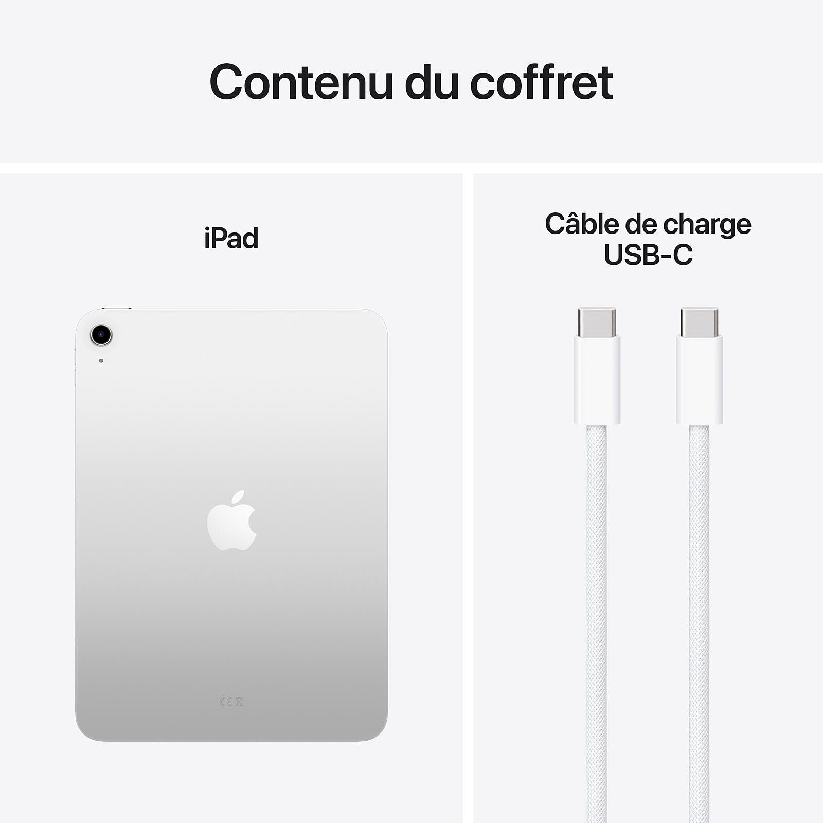 Apple iPad (2025) 128 Go Wi-Fi Argent