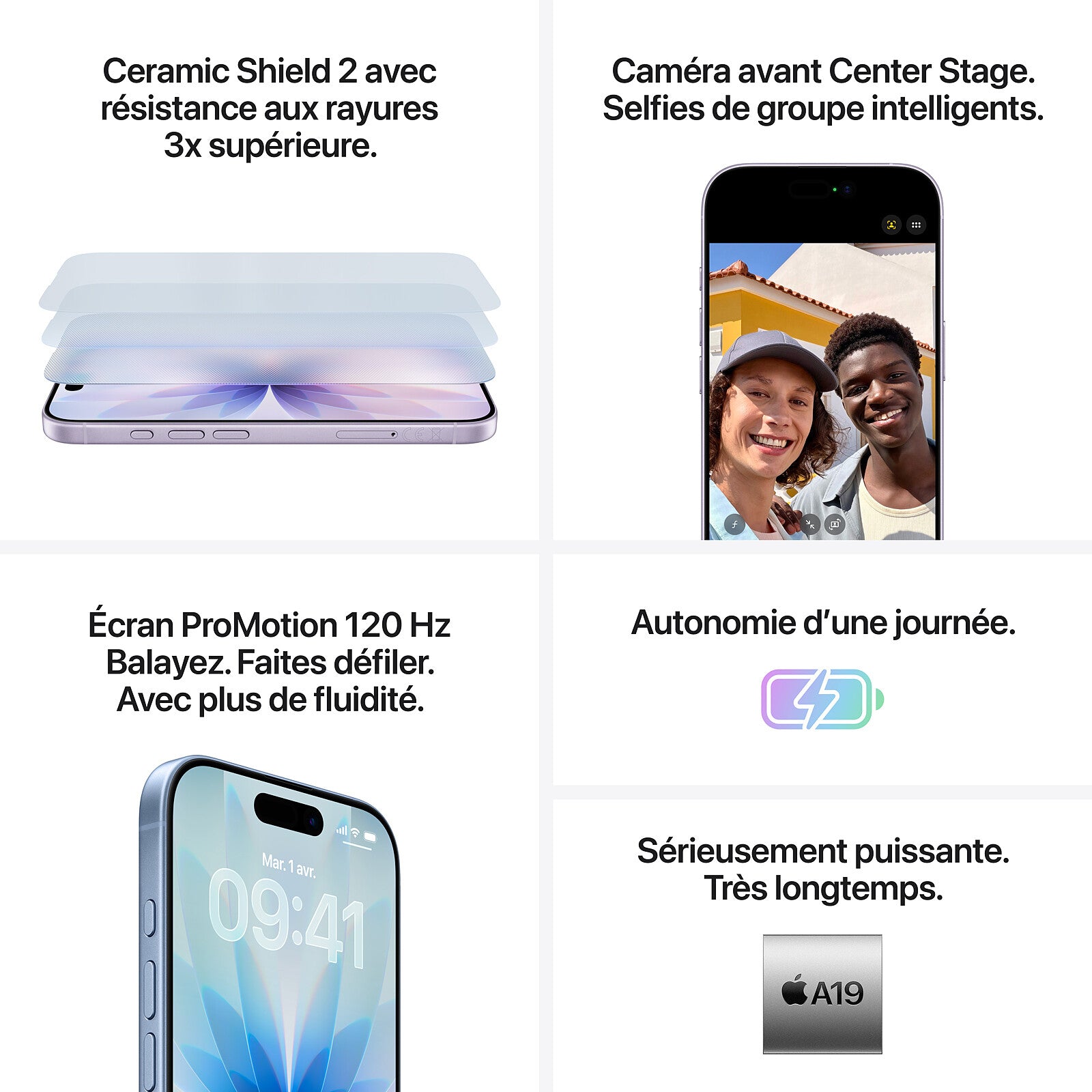 Apple iPhone 17 256 Go Brume