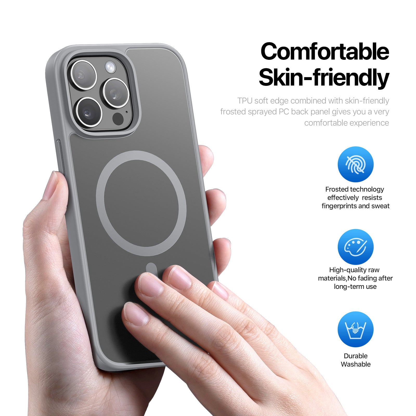 Coque de protection Yind Series pour iPhone 15 Pro