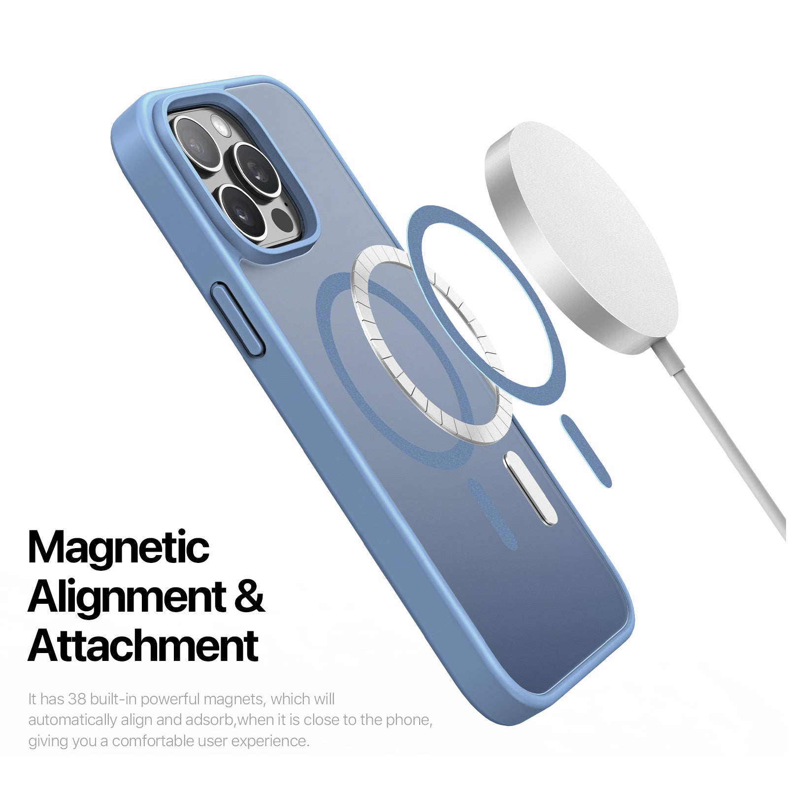 Coque de protection Yind Series pour iPhone 15 Pro