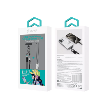 Devia – Câble USB-C vers Lightning (Non-MFI) Power Delivery 27W – 1,2 m