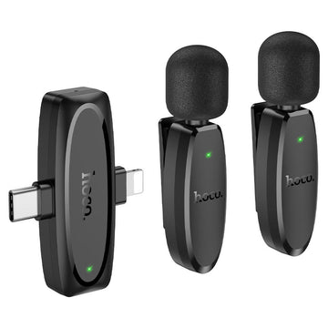 Hoco L15 Type-C Crystal Lavalier Wireless Digital Microphone