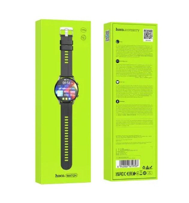 Hoco Y37 – Smart Sports Watch AMOLED + GPS (Version Appel)