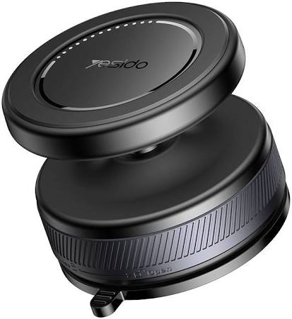 Support Voiture Magnétique Yesido C228 – Rotation 360° avec Bras Pliant et Ventouse Ultra-Fixante