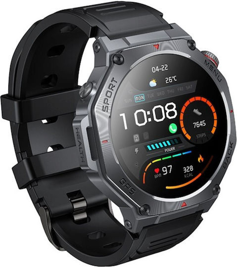 Hoco Y37 – Smart Sports Watch AMOLED + GPS (Version Appel)